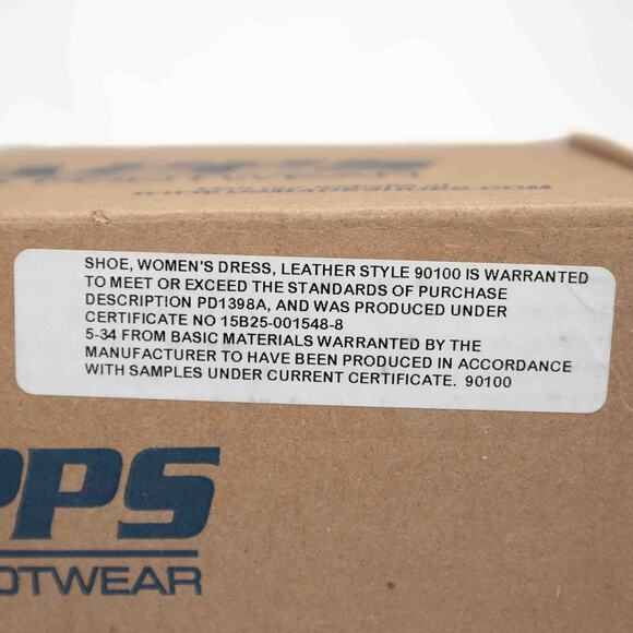 Capps Women's Black Oxford Uniform Shoes Size 9.5 - Picture 11 of 14